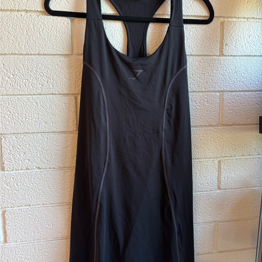 Gymshark Charcoal Racerback Tank